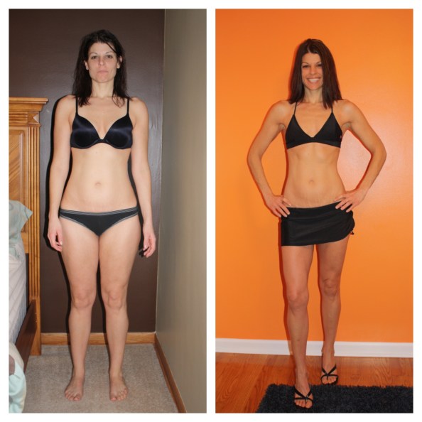 Annie before - after