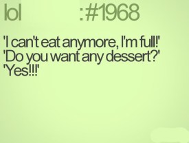 full want dessert?